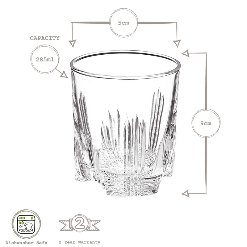 7 Piece Selecta Whiskey Decanter Set
