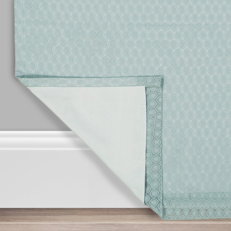 Curtain Single Panel, 50" W x 108" L, Gray