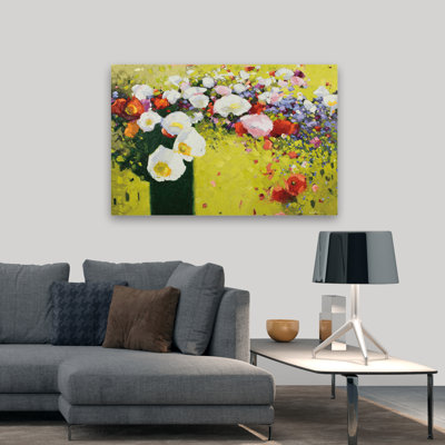 Fleurs abstraites - Coquelicots en pleine nature