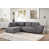 Tissu gris