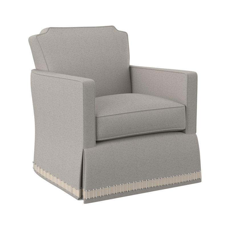 Elise Swivel Armchair, Libby Linen