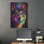  «Shiba Close Up» par Dean Russo, art mural en métal, 24 po x 36 po-271025470