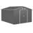 7 ft. W x 4 ft. D Stainless Steel Tool Shed-98202124-98202133
