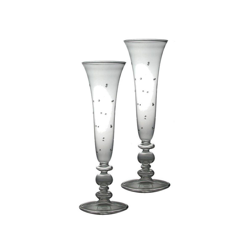 Flûte en verre 10 oz souffle Frye