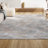 Slant Modern Abstract Beige/Gray Rug-254110841