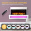 Nickolas 100cm W Wall Mounted Electric Fire