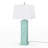 Sea Horse Shutter 32” Coastal Lamp with USB-1116374764