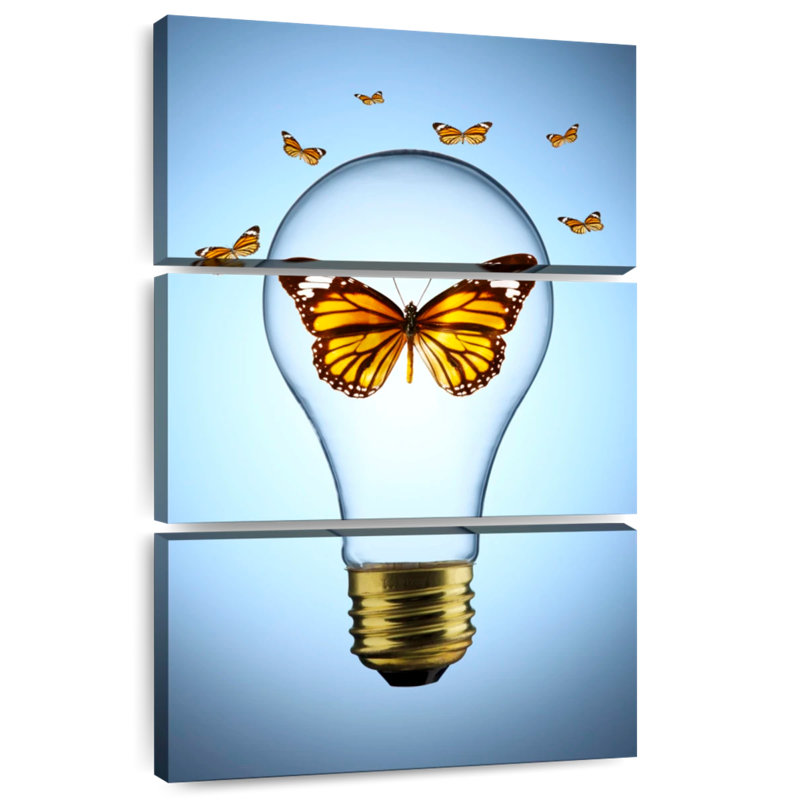 Brampt Butterfly Idea, 50" H x 32" W
