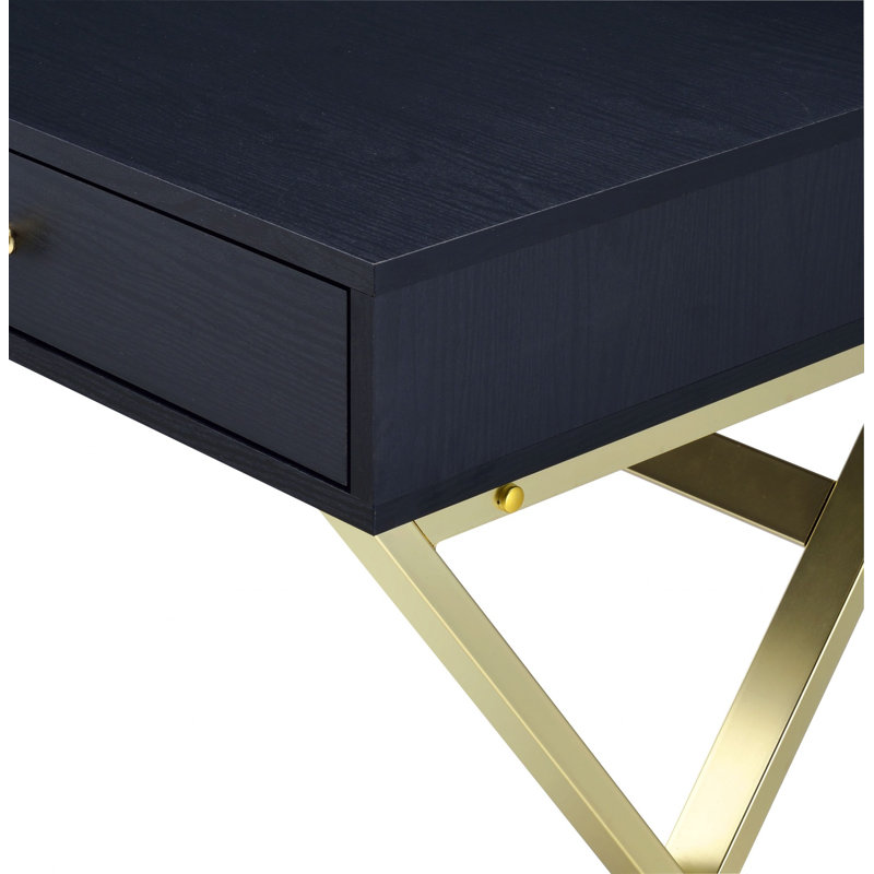 Genoveva Metal Base Secretary Desk