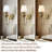 1-Light Modern Rustic Bath Vanity Light With Glass Lampshade, Golden Wall Sconce For Toilet, Hallway, Staircase, Bathroom