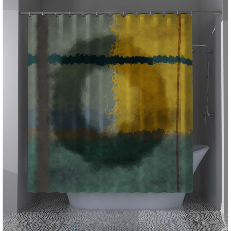 Rideau de douche abstrait Dheen