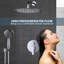 9-Spray Patterns With 1.8 Gpm 12 In. Wall Mount Shower System With Two Showerhead-120817915