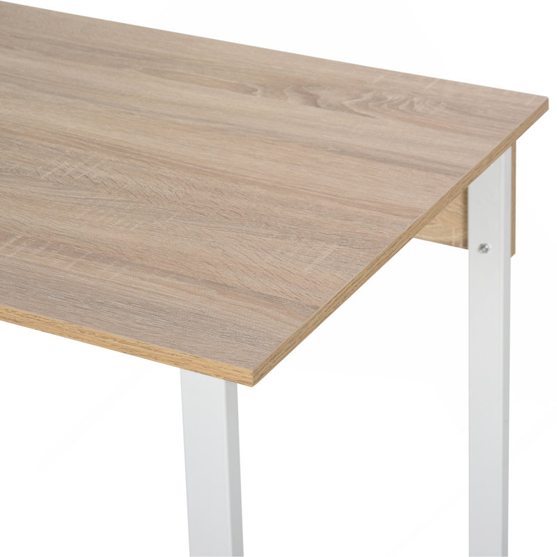 Bureau d'ordinateur 88 po pour 2 personnes avec tablettes de rangement