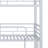 Metal Triple Bunk Bed-411498273