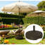 Umbrella Base,Round Patio Umbrella Base Holder,Heavy Duty Outdoor Umbrella Stand Base-1307565836