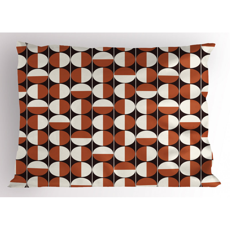 Polyester Polka Dots Sham Set, Twin