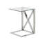 Horatio C Shape Sofa Table for Living Room Furniture, 55cm Metal Bed Side Table, End Table