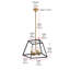 Lustre linéaire à 4 lumières Gloriajean-992946899-993092652