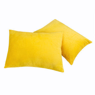 Housse de coussin en velours