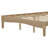 Retro Style Platform Bed with Gourd Shaped Headboard-473385977-473385978