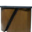 Table de salle à manger en pierre frittée blanche avec pieds robustes en fer et bronze - Convient à 6 sièges individuels de 72,1 po