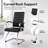 Doba Ergonomic Executive Office Chair in Leather with Lumbar Support and Steel Frame – Modern Desk or Conference Chair for Home Office, Study, or Workstation-1645010908
