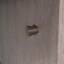 Bureau en L minimaliste, finition brune