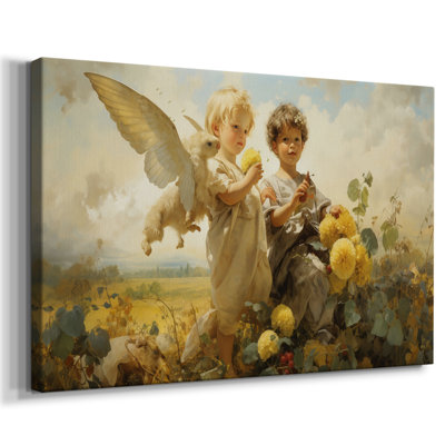 Angels From Above-XIX -Gallery Wrapped Cavas
