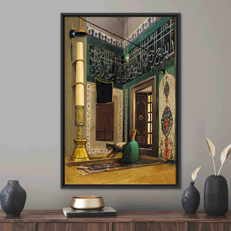 Print on Canvas, Black Floater Framed, 20 cm H x 30 cm W
