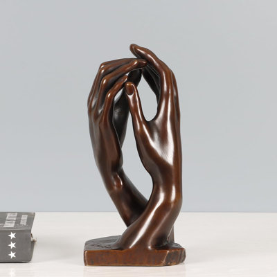 Bronze The Cathedral Hands Statue By Rodin Replica Famous Sculpture