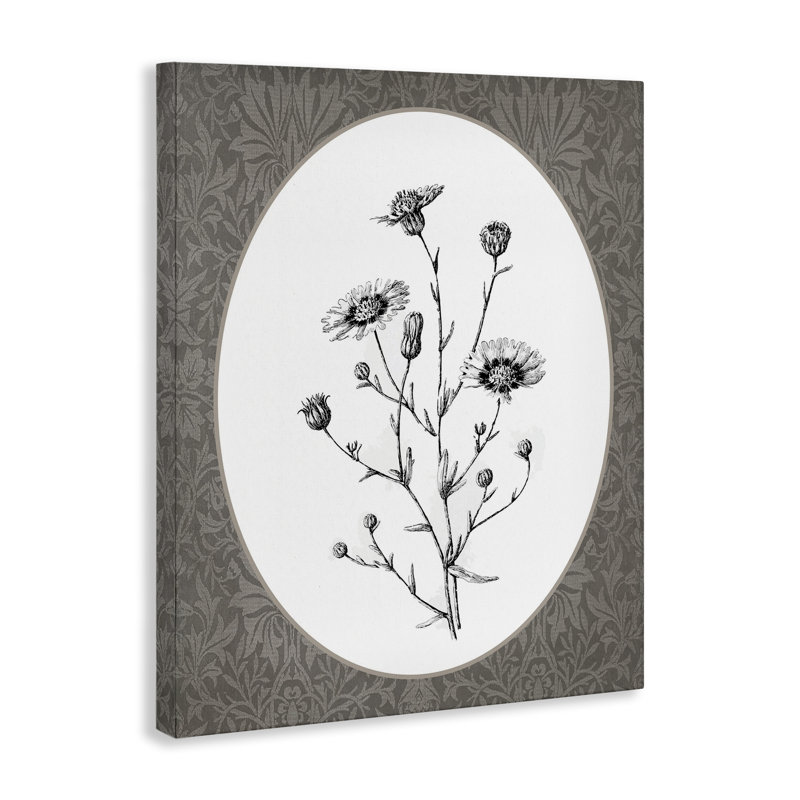Art mural sur toile, "Wild Daisies", H 48 po x l 36 po