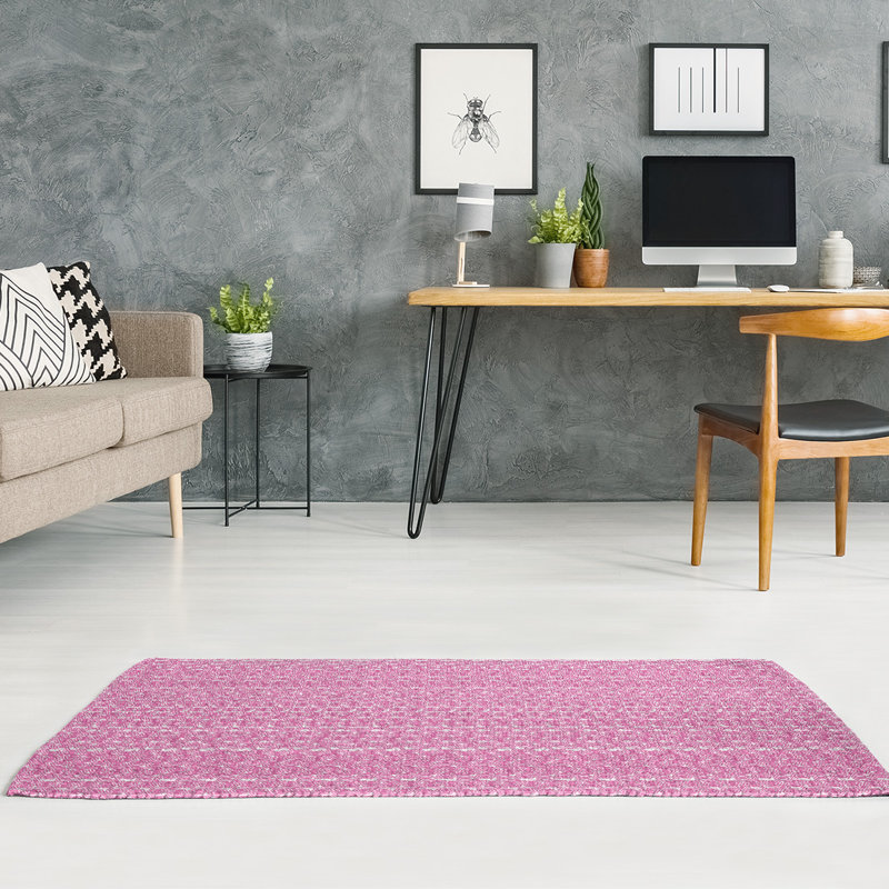 Chenille Geometric Indoor Rug, Rectangle 8' x 10'