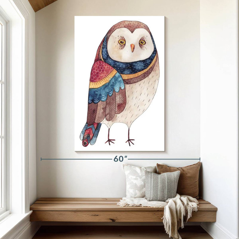 Brampt Odd Owl, 51" H x 34" W