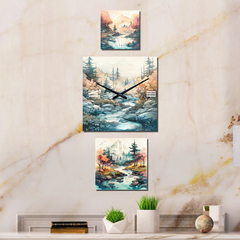 Madysun Metal Wall Clock
