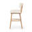 Lando Swivel Upholstered Counter Stool with Solid Wood Frame-936197408-872873350
