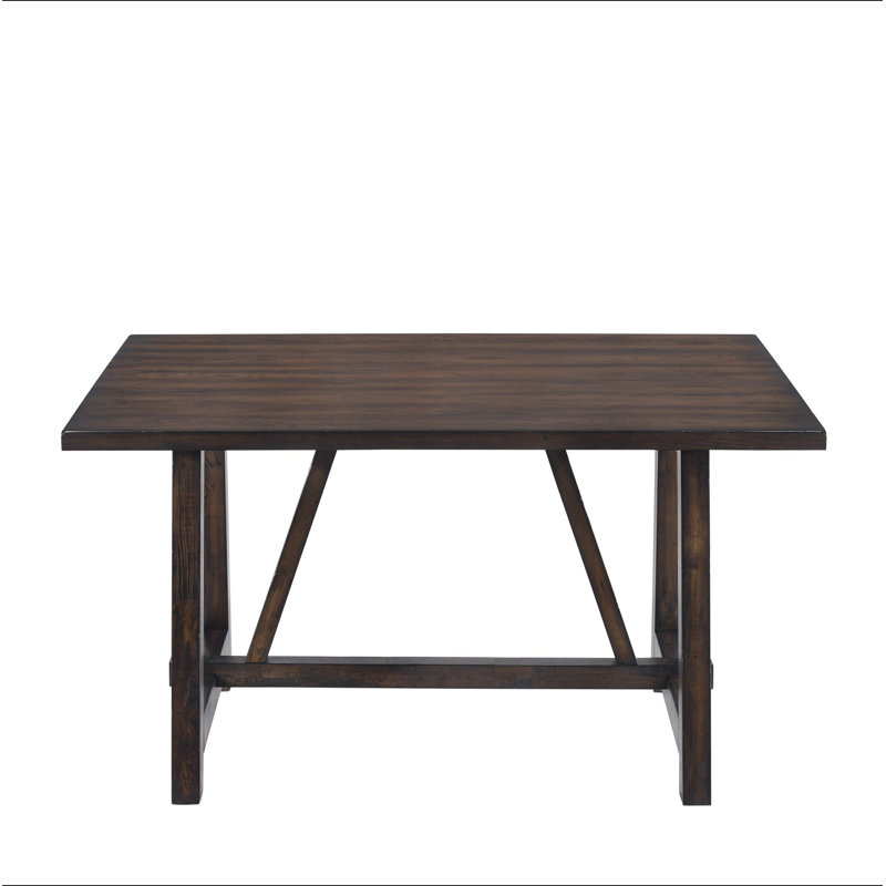 Kaelyn Dark Oak Finish Dining Table
