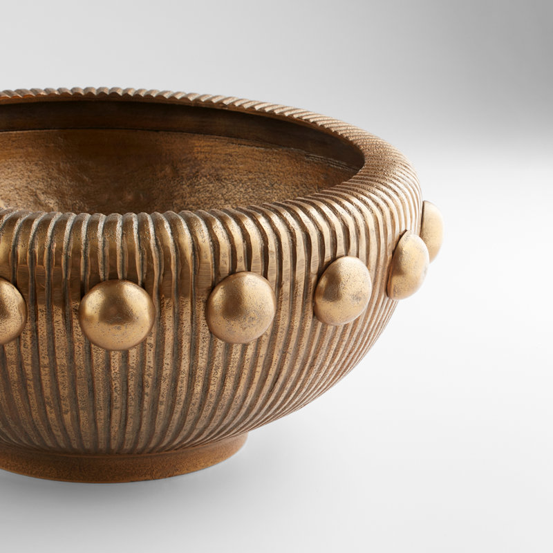 Batten Aluminum Decorative Bowl