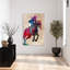 Art mural cheval dynamique dynamique-129475463