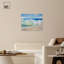 Art mural côtier de luxe sur toile par Art Remedy-104336481-104336478