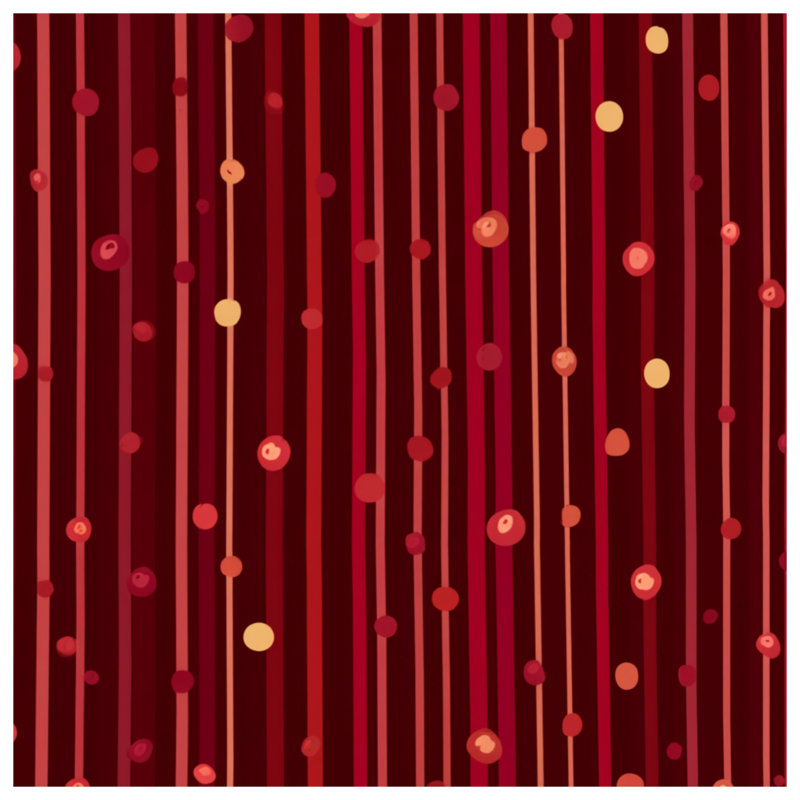 Couvre-lit matelassé à rayures verticales rouges toutes tailles, Très grand lit