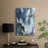 Aquatic Crosshatch II -Gallery Wrapped Cavas