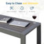 Table basse d'extérieur 43 po en aluminium toutes saisons-23782735