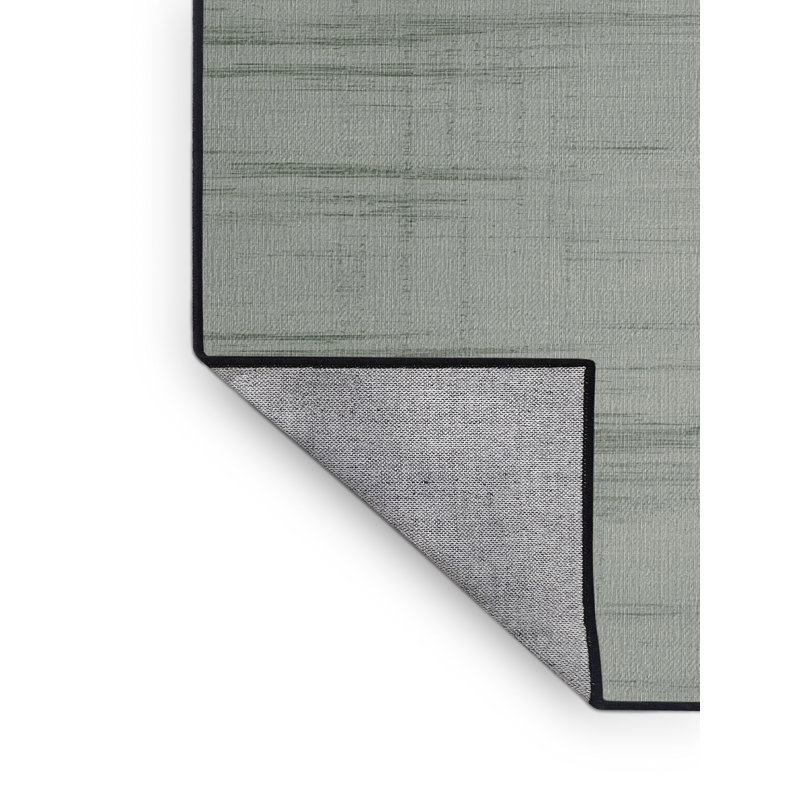 Tapis abstrait gris lavable à la machine, Rectangulaire 2 pi x 3 pi