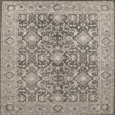 Tapis oriental gris Bricher