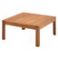 Ensemble de canapé d'extérieur à structure en bois GO avec coussins gris Design exotique résistant à l'eau et aux rayons UV