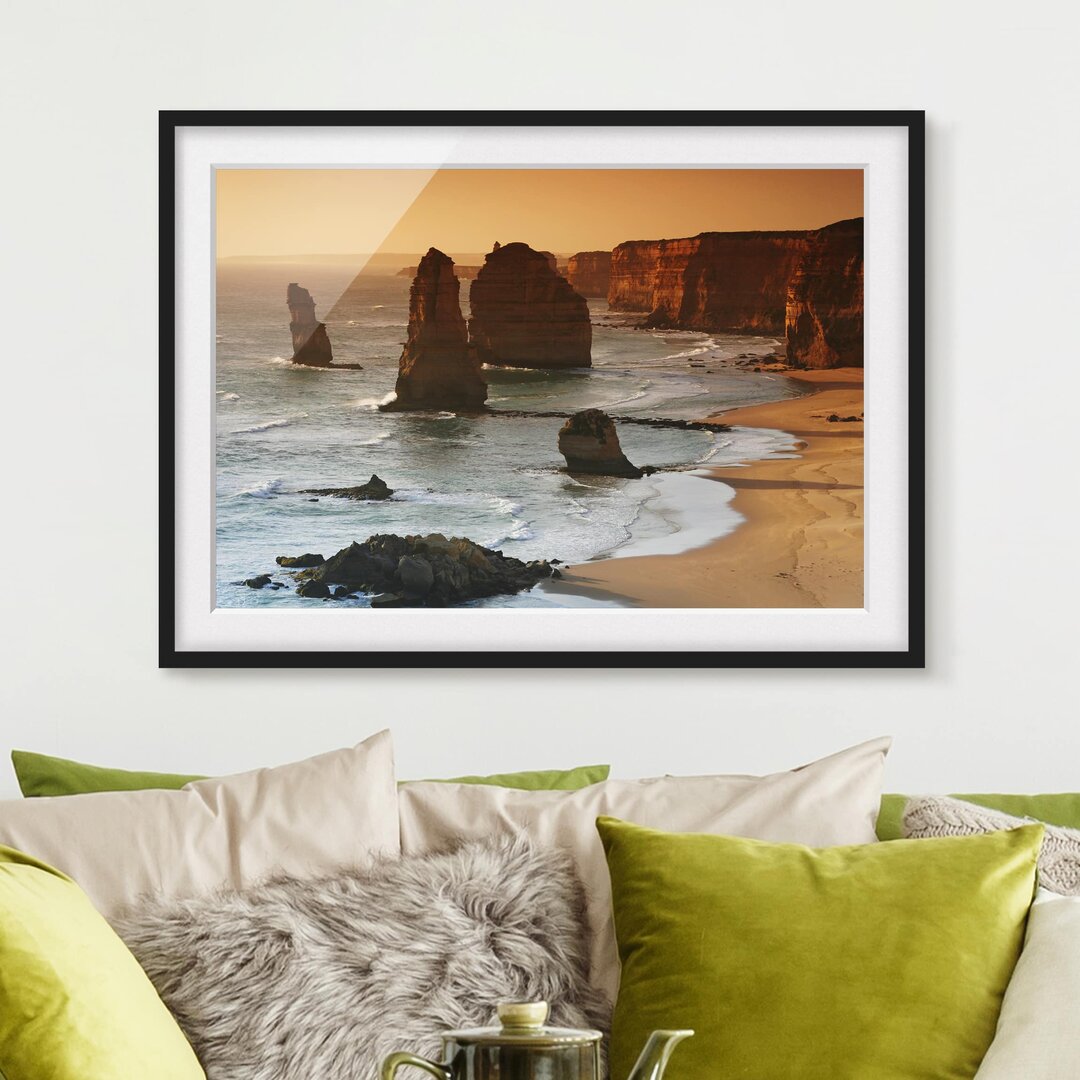 Gerahmtes Poster Twelve Apostles in Australia