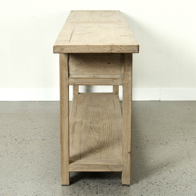 91'' W Solid Wood Console Table