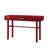 Red Finish Vanity Desk