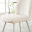 Chaises de salle à manger rembourrées Monno Chenille-1119462758