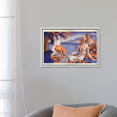 1931 La Vie Parisienne Magazine Plate by Fabius Lorenzi - Gallery-Wrapped Canvas Giclée on Canvas
